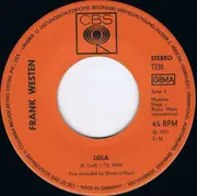 7inch Vinyl Single - Frank Westen - Schätzchen, Gib Küßchen