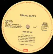 Double LP - Frank Zappa - Them Or Us - DMM