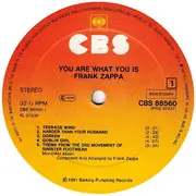 Double LP - Frank Zappa - You Are What You Is