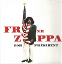 Double LP - Frank Zappa - Frank Zappa For President - Red White Blue Splattered Vinyl, poster, Ltd Ed