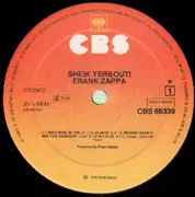 Double LP - Frank Zappa - Sheik Yerbouti