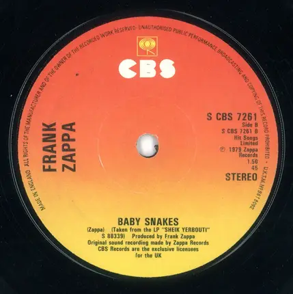 Frank Zappa - Dancin Fool