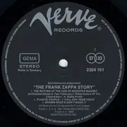 LP - Frank Zappa - Dolf Hartmann Präsentiert Die Frank Zappa Story
