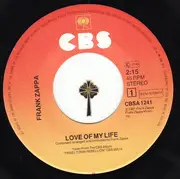 7inch Vinyl Single - Frank Zappa - Love Of My Life