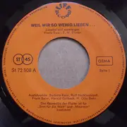 7inch Vinyl Single - Frank Baier , F.M. Elsner - Weil Wir So Wenig Lieben... Lazarus Will Austeigen
