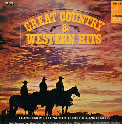 Frank Chacksfield with his Orchestra and Chorus - Great Country & Western Hits