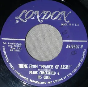 Frank Chacksfield & His Orchestra - Theme From " Francis Of Assisi" / Theme From " King Of Kings"