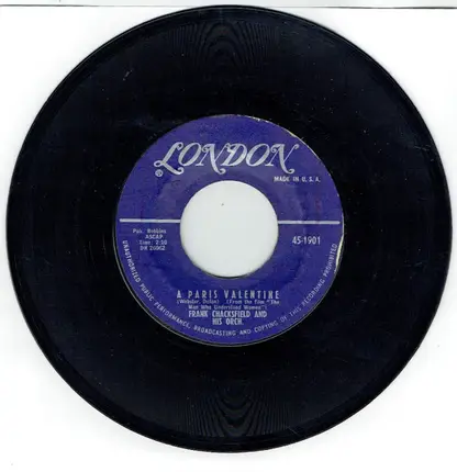 Frank Chacksfield & His Orchestra - A Paris Valentine / On The Beach