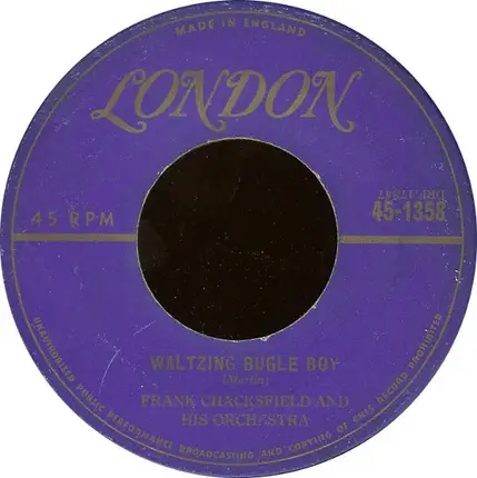 Frank Chacksfield & His Orchestra - Ebb Tide / Waltzing Bugle Boy