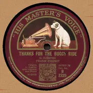 Frank Crumit - Thanks For The Buggy Ride / Billy Boy