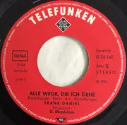 7inch Vinyl Single - Frank Daniel - Blue Mexico Moon