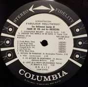 LP - Frank De Vol And His Orchestra - Fabulous Hollywood! - Promo