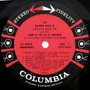 LP - Frank De Vol And His Orchestra - The Columbia Album Of Irving Berlin - Volume 1