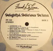 LP - Frank DeLima - Delightful, Delirious Delima - SIGNED