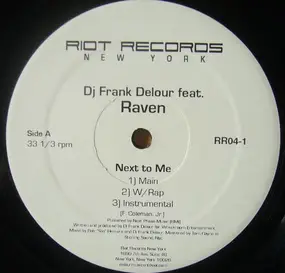 Frank Delour - Next To Me / I Like
