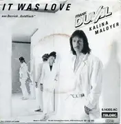 7inch Vinyl Single - Frank Duval - Kalina Maloyer - It Was Love