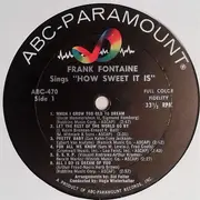LP - Frank Fontaine - How Sweet It Is