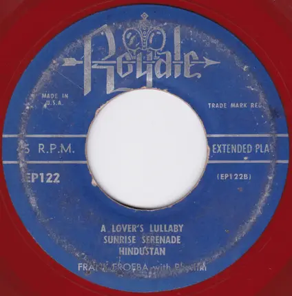 Frank Froeba - After You've Gone / Twelfth Street Rag / A Lover's Lullaby / Sunrise Serenade / Hindustan