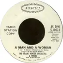 7inch Vinyl Single - Frank Hunter And His Orchestra - A Man And A Woman / The Dewt-Dih-Dewt Song