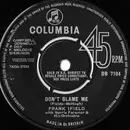 7inch Vinyl Single - Frank Ifield - Don't Blame Me
