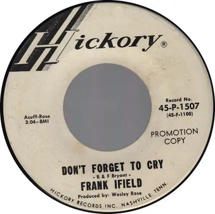 Frank Ifield - (You've Got) Morning In Your Eyes