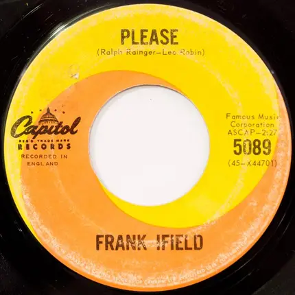 Frank Ifield - Mule Train