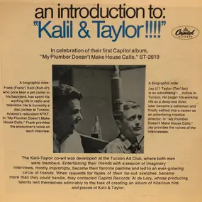 Taylor - An Introduction To Kalil & Taylor