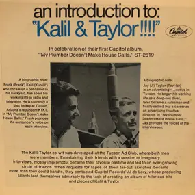 Taylor - An Introduction To Kalil & Taylor