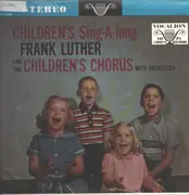 LP - Frank Luther - Children's Sing-A-Long - Mono