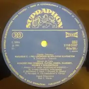 LP - Frank Martin / Manuel De Falla / Claude Debussy - Zuzana Růžičková , Bohuslav Zahradník - Petite Symphonie Concertante / Harpsichord Concerto / Première Rapsodie - Club-Edition