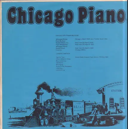 Frank Melrose / Cassino Simpson - Chicago Piano