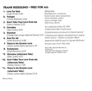 CD - Frank Rosolino - Free For All