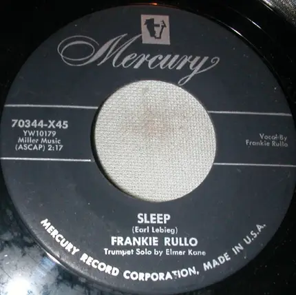 Frank Rullo - I'm In The Market For You / Sleep