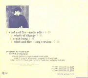 CD - Frank Ryan - Wind And Fire - Limited Edition