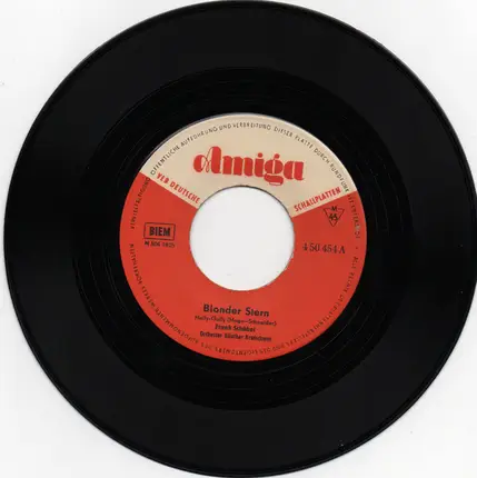 Frank Schöbel - Blonder Stern / Party-Twist