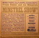 LP - Frank Simms And His Minstrels - Minstrel Show!