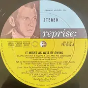 LP - Frank Sinatra • Count Basie Orchestra - It Might As Well Be Swing
