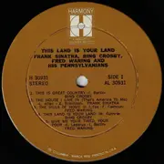 LP - Frank Sinatra , Bing Crosby , Fred Waring & The Pennsylvanians - This Land Is Your Land