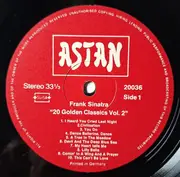 LP - Frank Sinatra - 20 Golden Classics Vol. 2