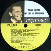 LP - Frank Sinatra - My Kind Of Broadway