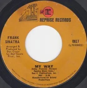 Frank Sinatra - My Way / Blue Lace