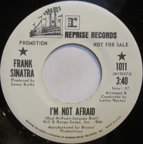 Frank Sinatra - I'm Not Afraid / Life's A Trippy Thing