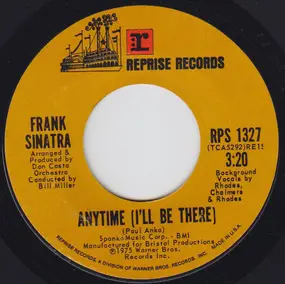 Frank Sinatra - Anytime (I'll Be There)