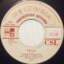 7inch Vinyl Single - Frank Sinatra - Dream / American Beauty Rose - Promo
