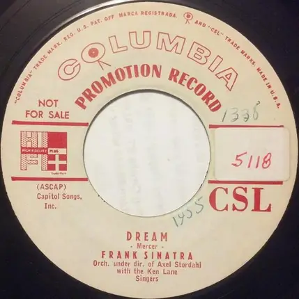 Frank Sinatra - Dream / American Beauty Rose