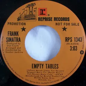 Frank Sinatra - Empty Tables / The Saddest Thing Of All (Toe Et Moi C'est Rien C'est Tout)