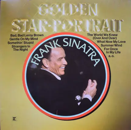 Frank Sinatra - Golden Star-Portrait