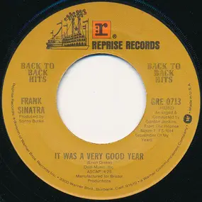 Frank Sinatra - It Was A Very Good Year / Main Theme From 'The Cardinal'