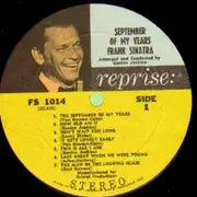 LP - Frank Sinatra - September Of My Years