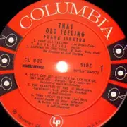 LP - Frank Sinatra - That Old Feeling - SIX EYE LABELS